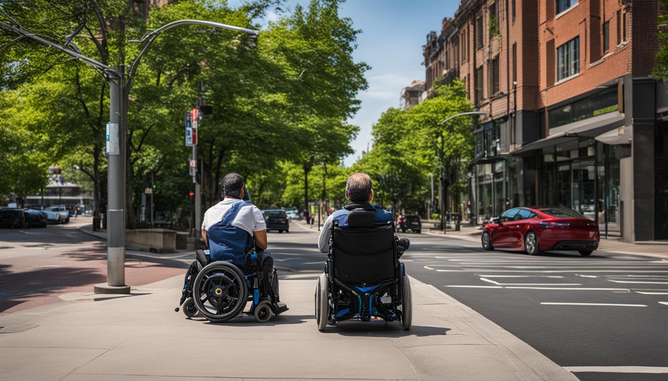 怎樣幫助電動輪椅使用者預防交通事故?