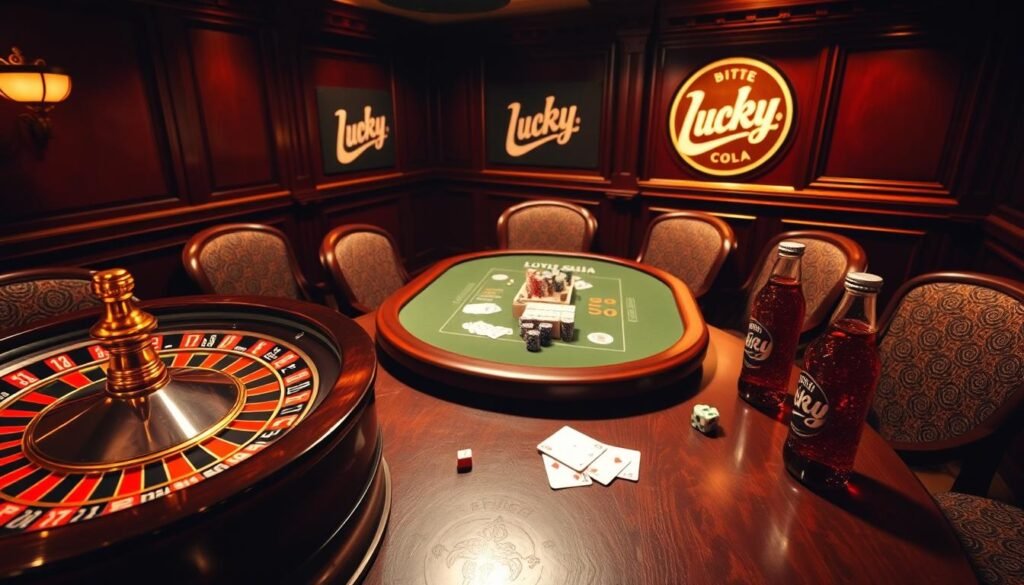 LuckyCola table games