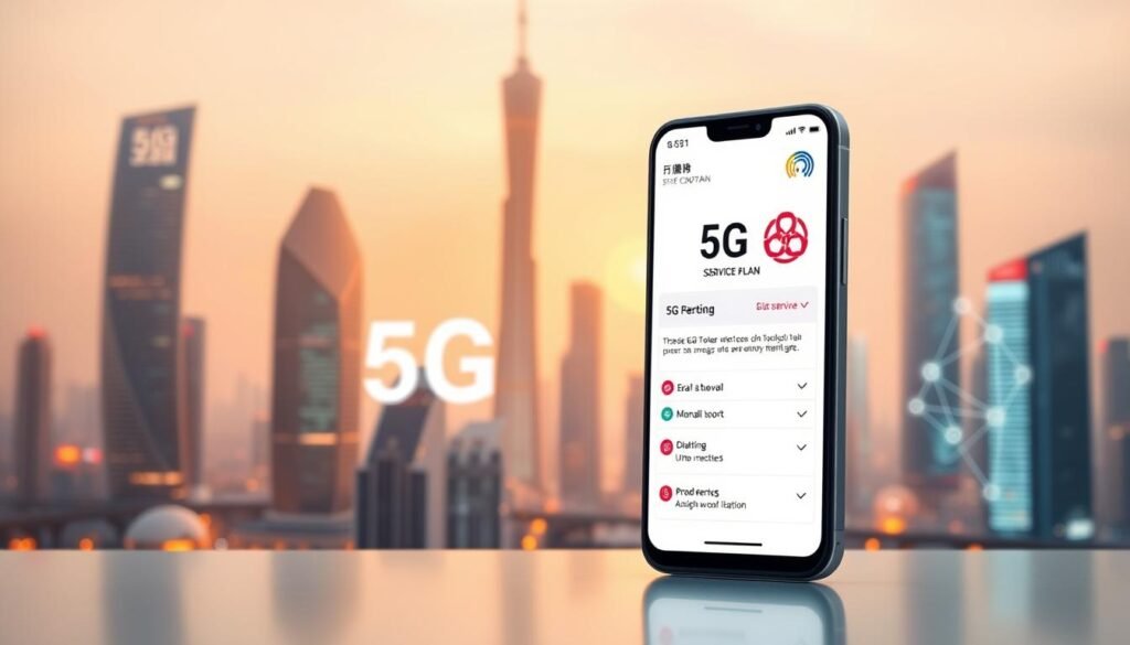 中國移動月費計劃5G服務